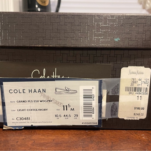 Men’s Cole Haan grand plus Essex wedge penny Loafer size 11 1/2 main image 14
